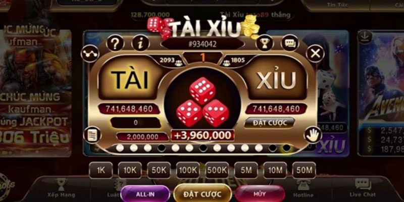 Mẹo chơi tài xỉu online tại nhà cái 18win